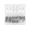Capri Tools Tapping Screw Assortment, Stainless Steel, Zinc Plated Finish CP10024 - alternate 1